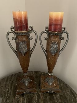 Antique and Heavy Candle Holders From 1996. $40 Each one!