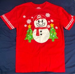 Mario Christmas T-shirt