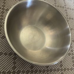 Large Metal Bowl