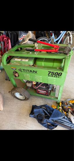 Titan 7500 Diesel generator
