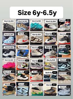 Jordan’s Nikes & more cheap deals size 6y & 6.5y