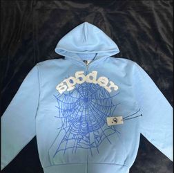 OG Sp5der ZIP UP Sky Blue