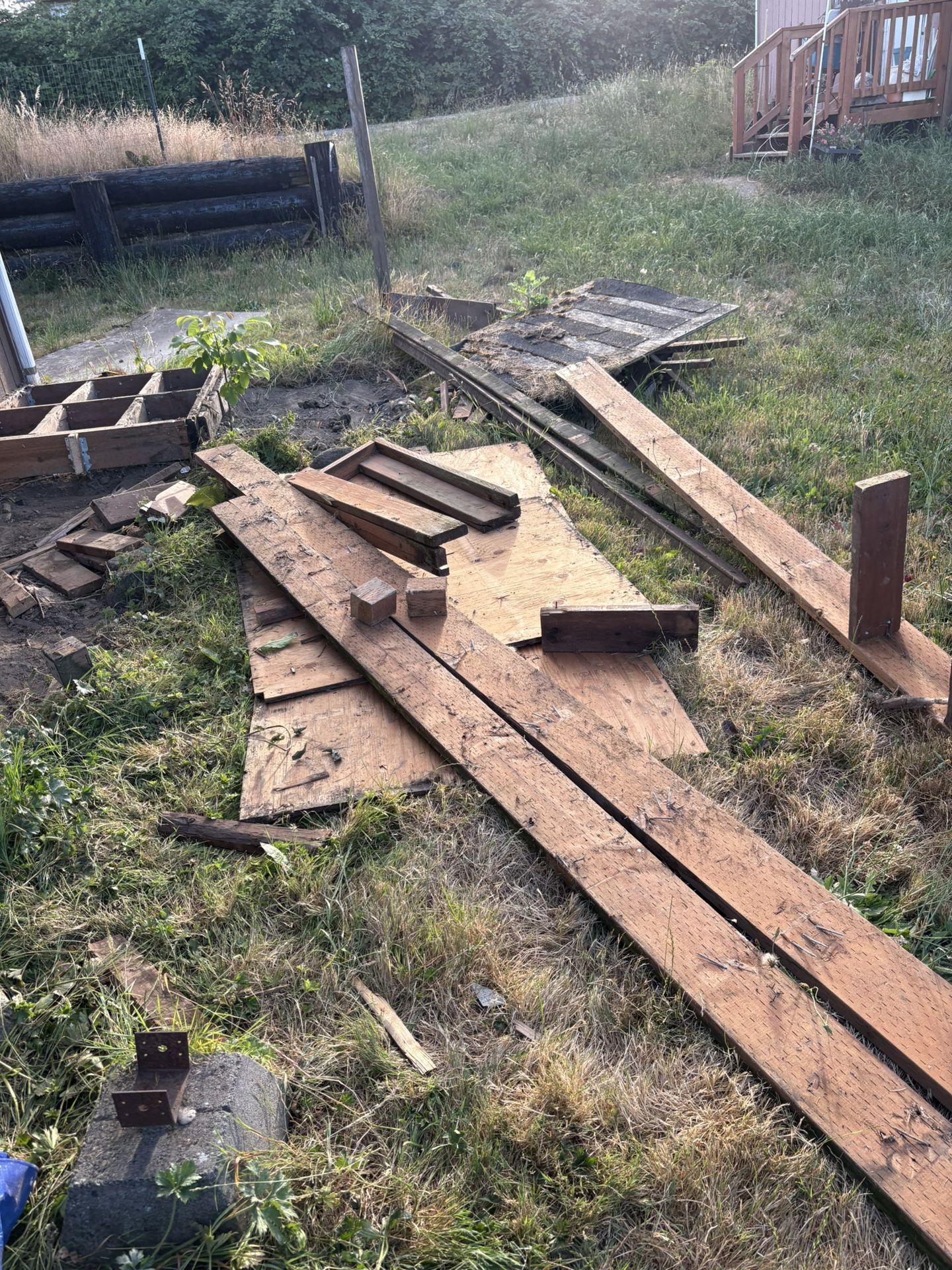 Free Treated Wood - Pending Pick Up