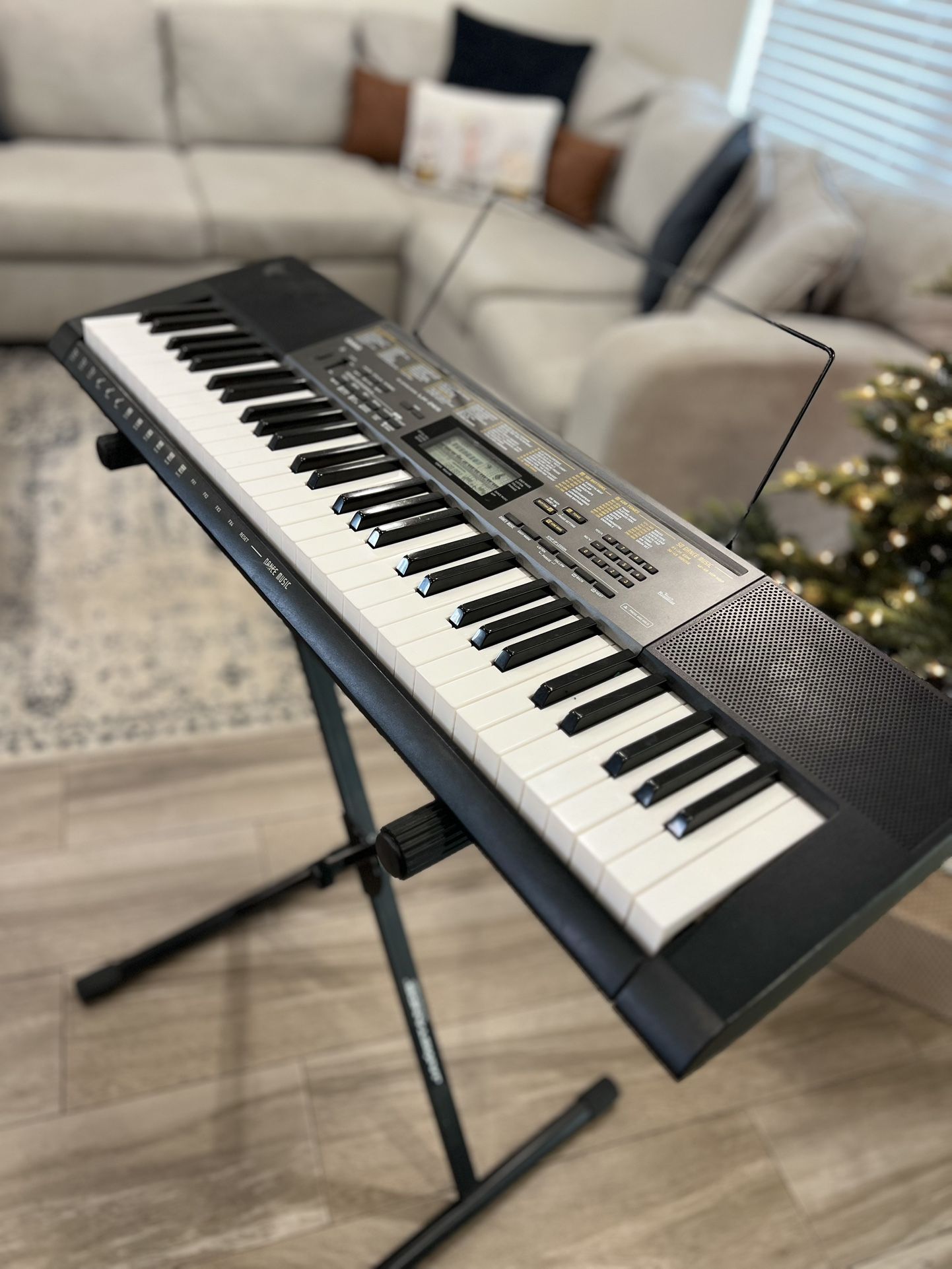 Casio LK-265 Lighted Keyboard + Stand