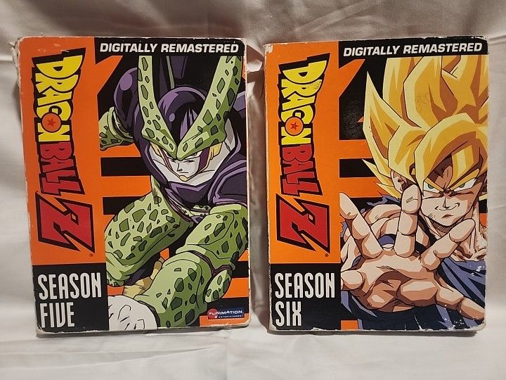 Dragonball Z DVD Lot Season 5 And 6 Complete