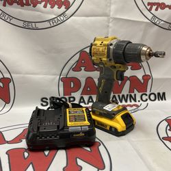 DeWalt DCD794 1/2-inch Cordless Drill Driver Set W/ Battery & Charger 11060350