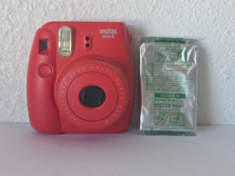 Fujifilm Instax Mini 8 Instant Camera Red With Instant Film