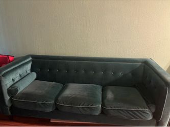 Green couch