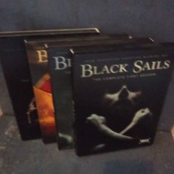 Black Sails  DVD Seasons 1-4