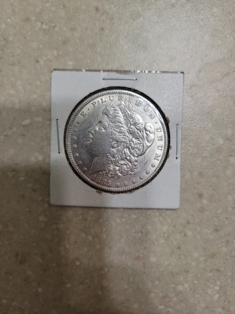 1885 Morgan Silver Dollar