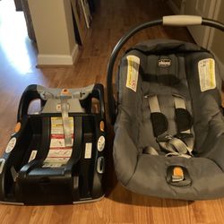 Chicco KeyFit Car Seat and 2 Car Seat Bases