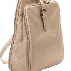 Hand made🇮🇹 -Women's leather backpack "Giulia Bagira" (Italian Boutique)