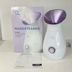 Pure 3-In-One Nanosteamer, Humidifier, Warmer