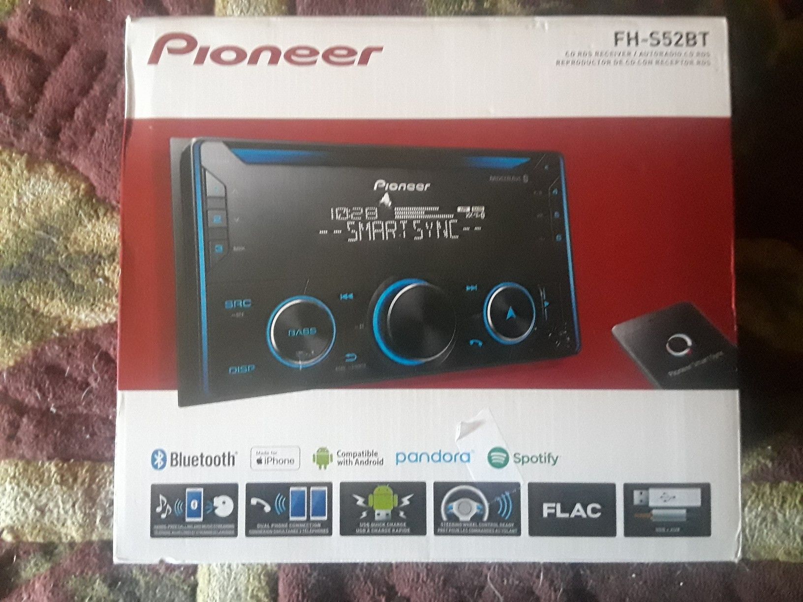 Pioneer FH-S52BT Radio Receiver