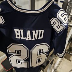 DaRon Bland Signed Football Jersey 