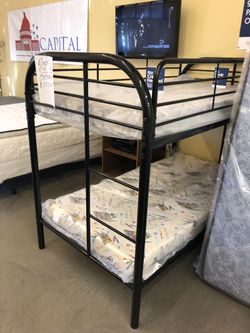 Bunk Bed with Mattresses
