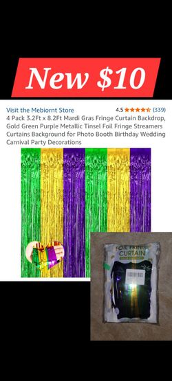 New 4 pack of curtain backdrop