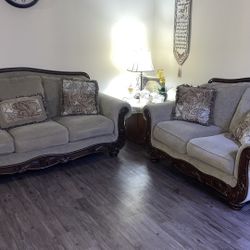Ashley Sofa and Loveseat set
