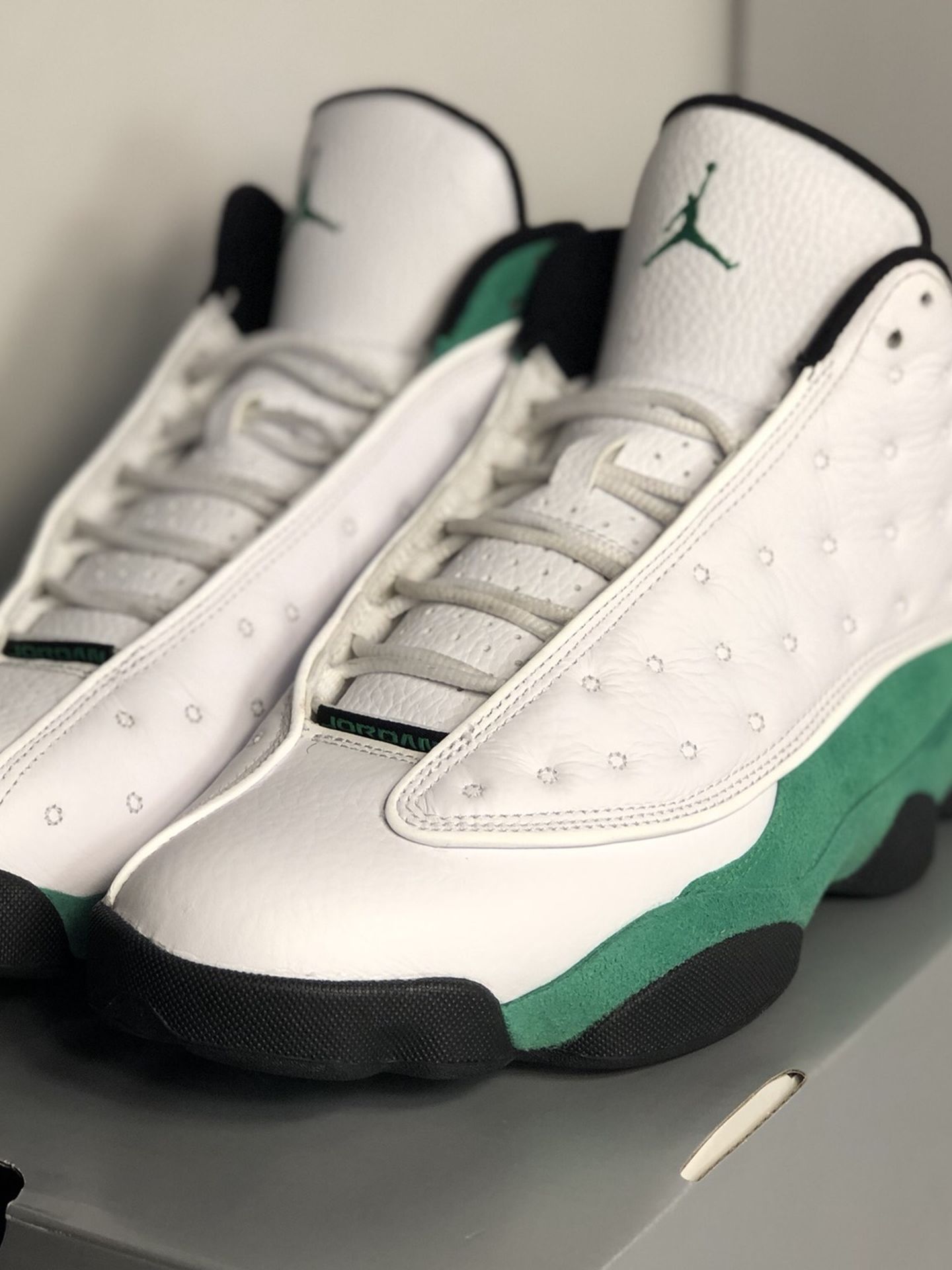 Jordan 13 Retro Luck Green Size 9.5