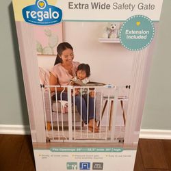 Extra Wide Safety Gate Baby Gate Pet Gate kids Dogs Pets Dog Child Kid