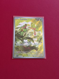 Pokemon Caterpie 172/165 151 Near Mint