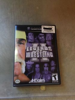 Legends Of Wrestling II by Aklaim games for Nintendo Game Cube! AND WCW/NWO Super star series ... Goldberg: Who’s Next?