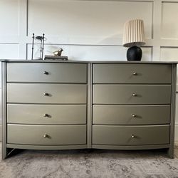 Modern Timeless Refinished Dresser / Tv Stand / Credenza / Changing Table / Nursery