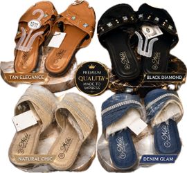 Niki Women's Slide Sandals – 4 Styles