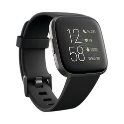 Fitbit Versa 2 (Black/Carbon) - BRAND NEW IN BOX