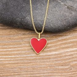 Gold Plated Heart Necklace