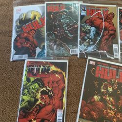 Red Hulk Comic Lot