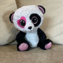 Sparkling Pink Eye Panda 