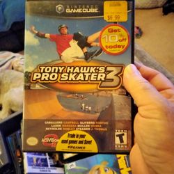 GAME CUBE TONY HAWK'S PRO SKATER 3