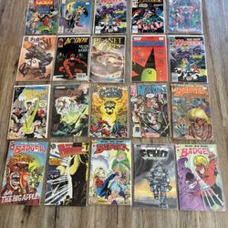Comic Book Lot 52 Pieces Marvel DC Badger 80s 90s