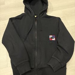Authentic Burberry London Black Full Zip Hoodie – Women’s Medium