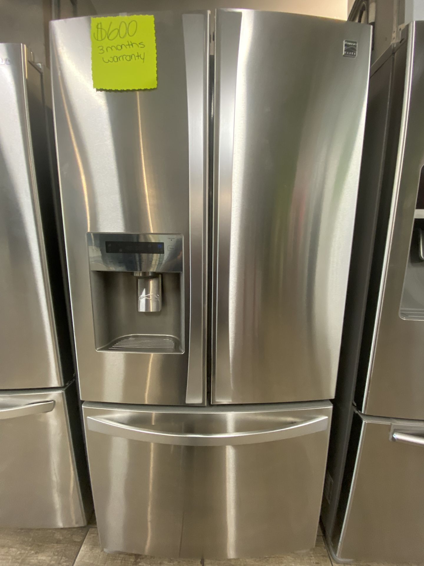 Kenmore Refrigerator French Door-3 “33”Wide