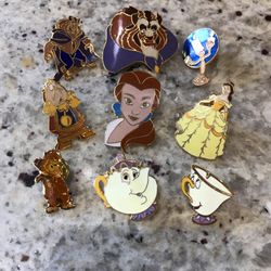 Beauty And The Beast Pins
