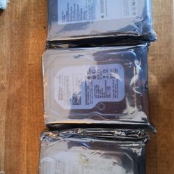 3 hard drives 
In Mooresville close to China Grove Cash only Porch pickup only