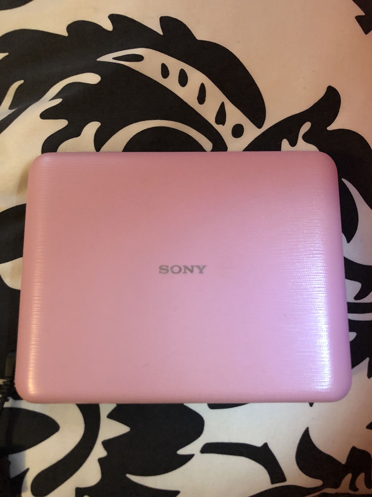 SONY Pink Portable CD/DVD Player