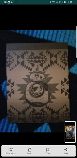 Star Wars BB8 blanket