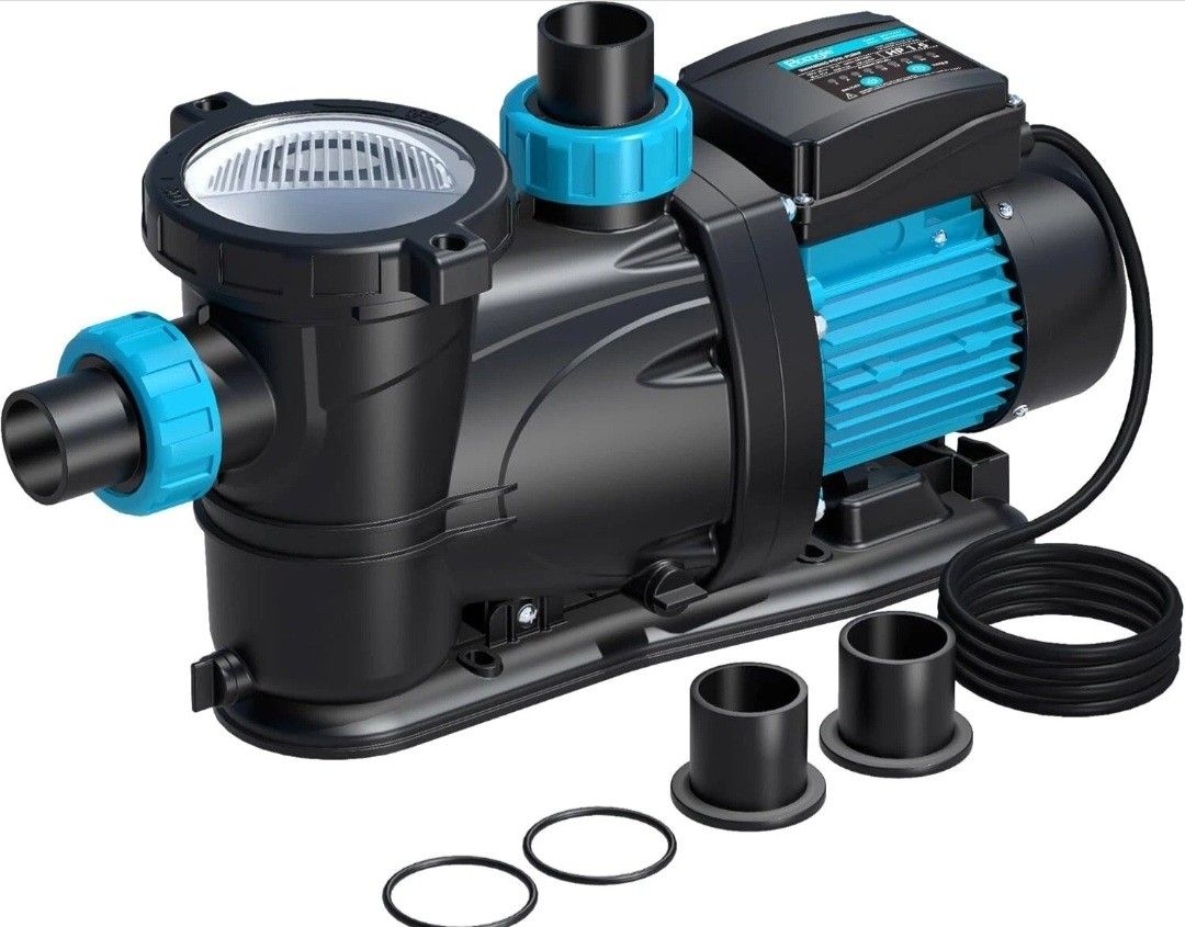 1.5 HP Pool Pump Inground Above Ground Pool Pump 220V 5400GPH