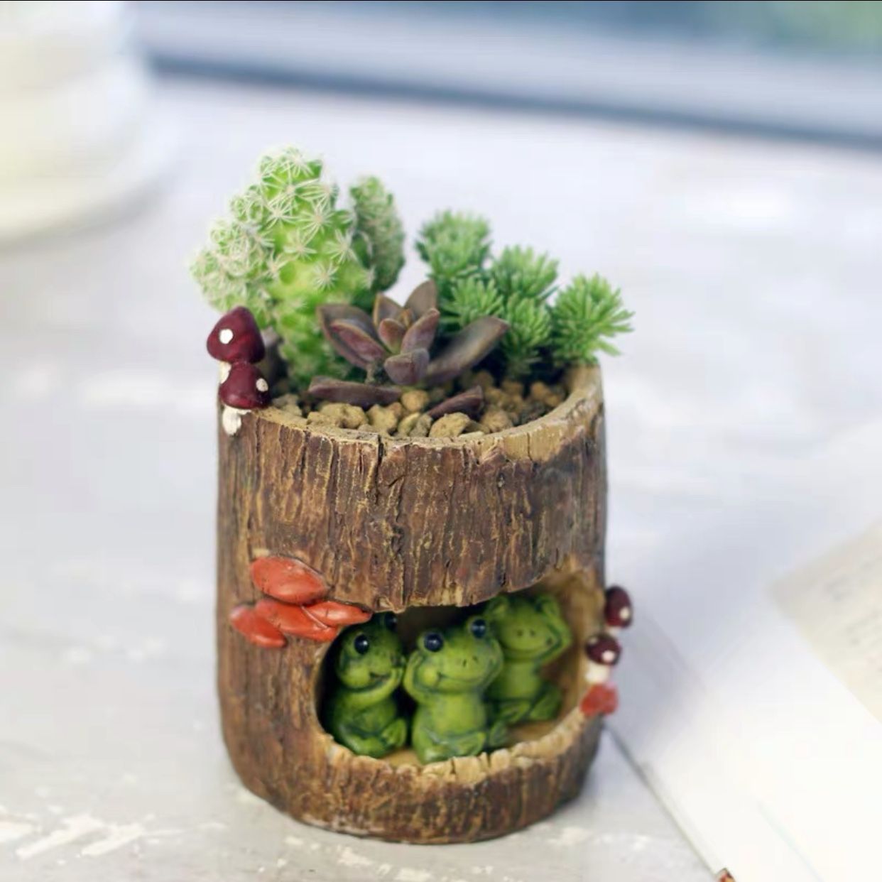 Flower pot, Resin Succulent Pot