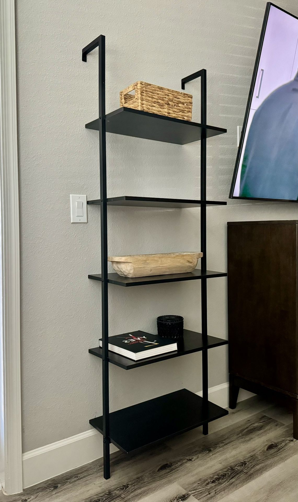 Modern Mounted Shelving Unit 