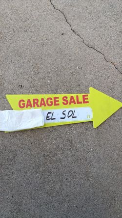 Yard sale today