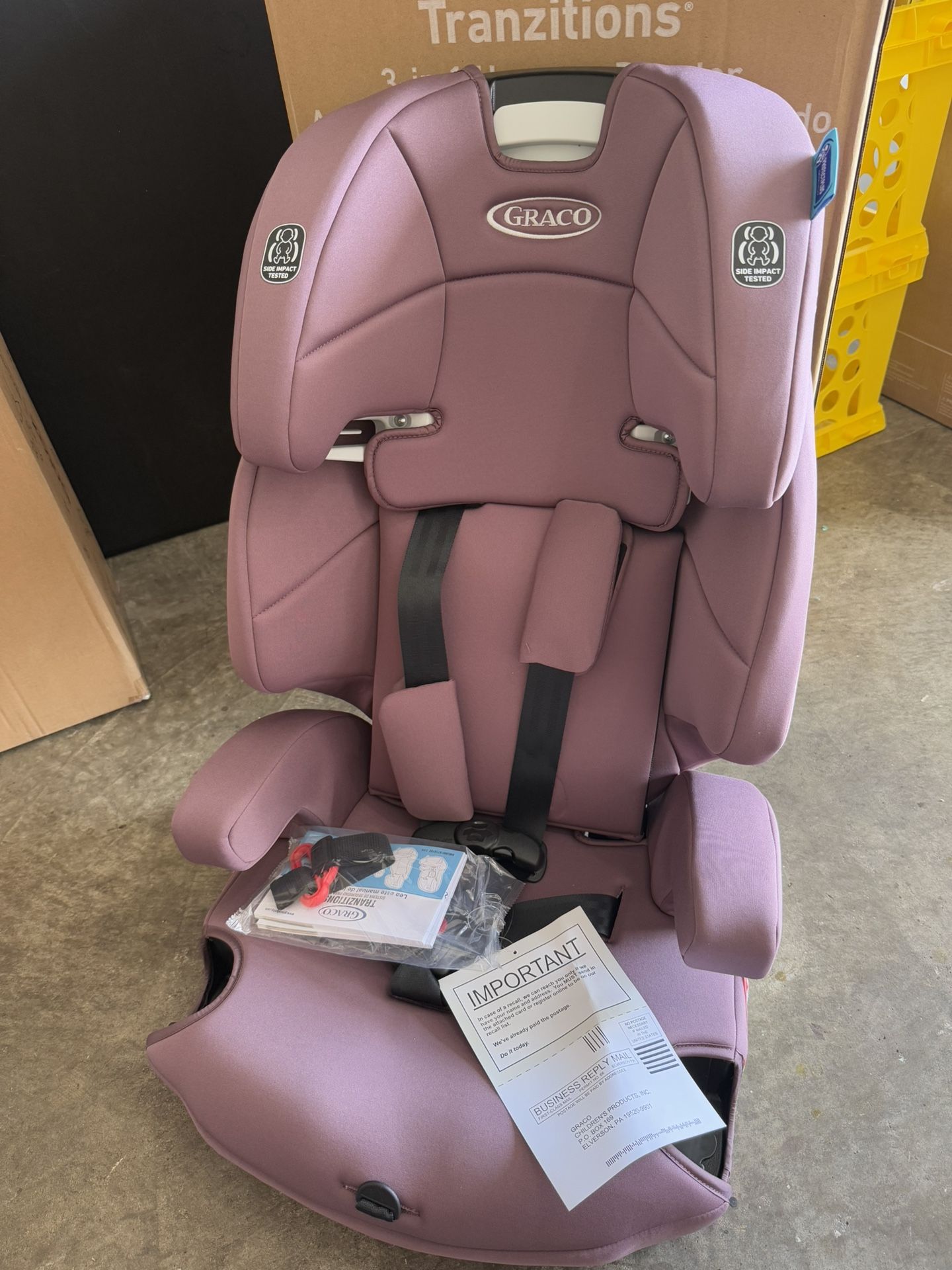 3-in-1 Harness Booster Car Seat