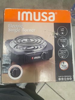 Electric single burner