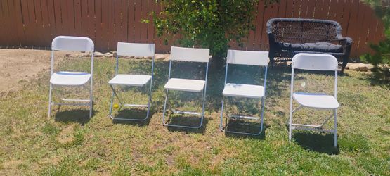 5 chairs