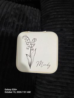 Personalized Jewelry Travel Case