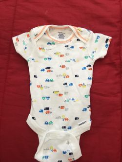 Gerber newborn one piece (boys)