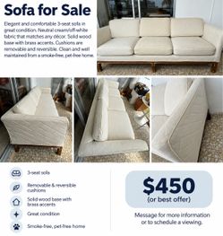 Sofa for Sale